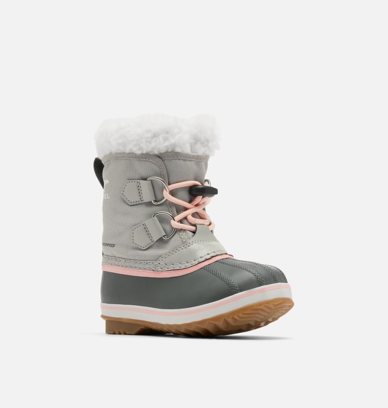 Kids' Yoot Pac Nylon Snow Boot - 2023 COLLECTION, Color: Dove, Gum, image 7