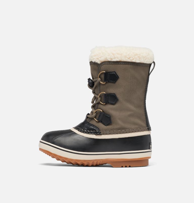 Kids' Yoot Pac Nylon Snow Boot, Color: Major, Black, image 4