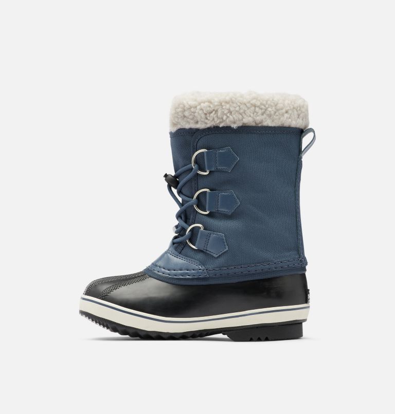 Thumbnail: Kids' Yoot Pac Nylon Snow Boot, Color: Uniform Blue, Black, image 4