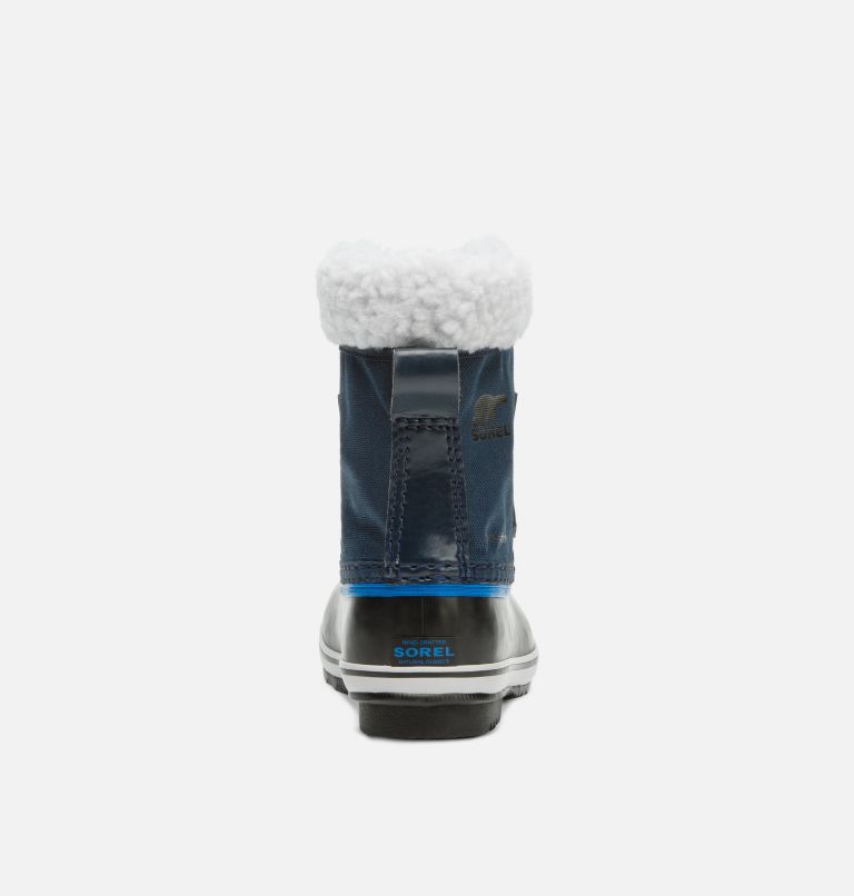 Thumbnail: Bota de nieve de nailon Yoot Pac para niños, Color: Collegiate Navy, Super Blue, image 3