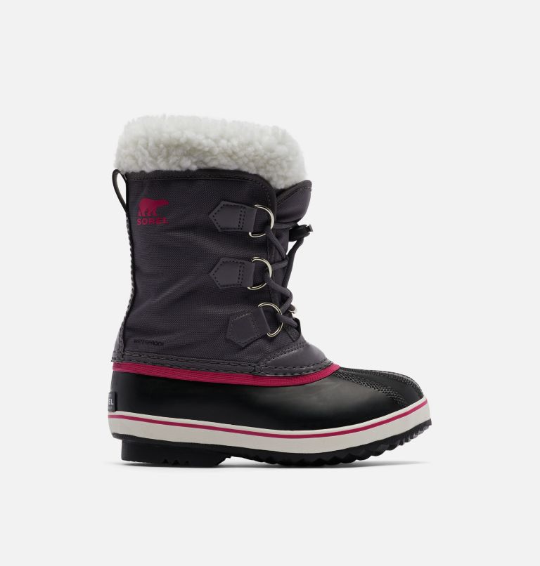 Kids' Yoot Pac Nylon Snow Boot, Color: Pulse, Black, image 1
