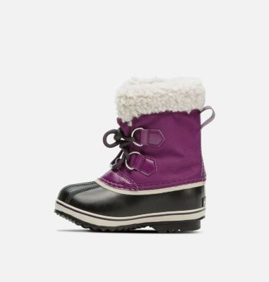 Kids' Yoot Pac Nylon Snow Boot - 2023 COLLECTION, Color: Wild Iris, Dark Plum, image 8