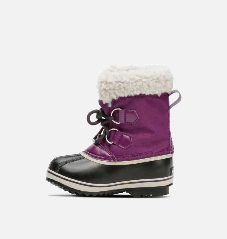 Kids' Yoot Pac Nylon Snow Boot - 2023 COLLECTION, Color: Wild Iris, Dark Plum, image 4