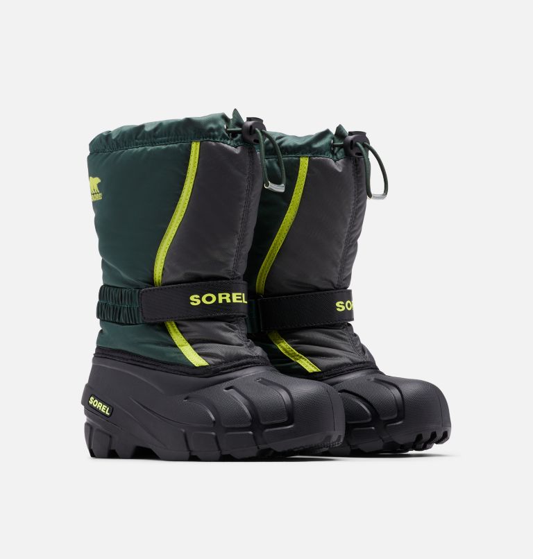 Thumbnail: Youth Flurry Boot, Color: Spruce, Grill, image 2