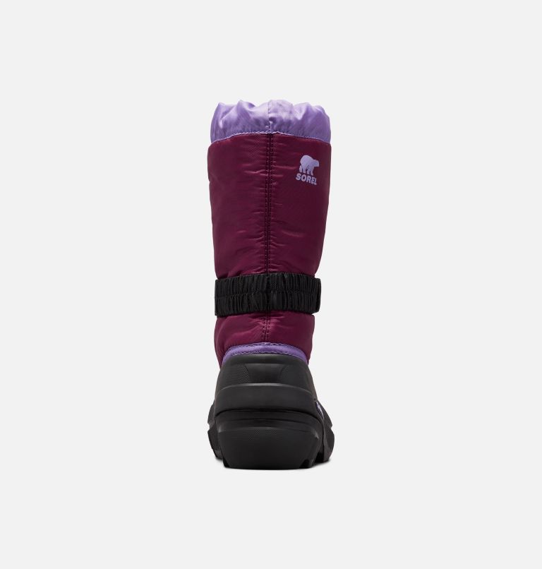 Bota de nieve Flurry para jóvenes, Color: Purple Dahlia, Paisley Purple