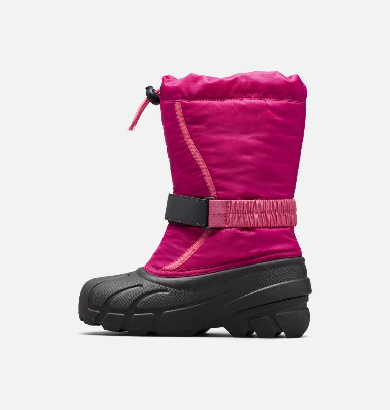 Thumbnail: Botte de neige Flurry pour les jeunes, Color: Deep Blush, Tropic Pink, image 4