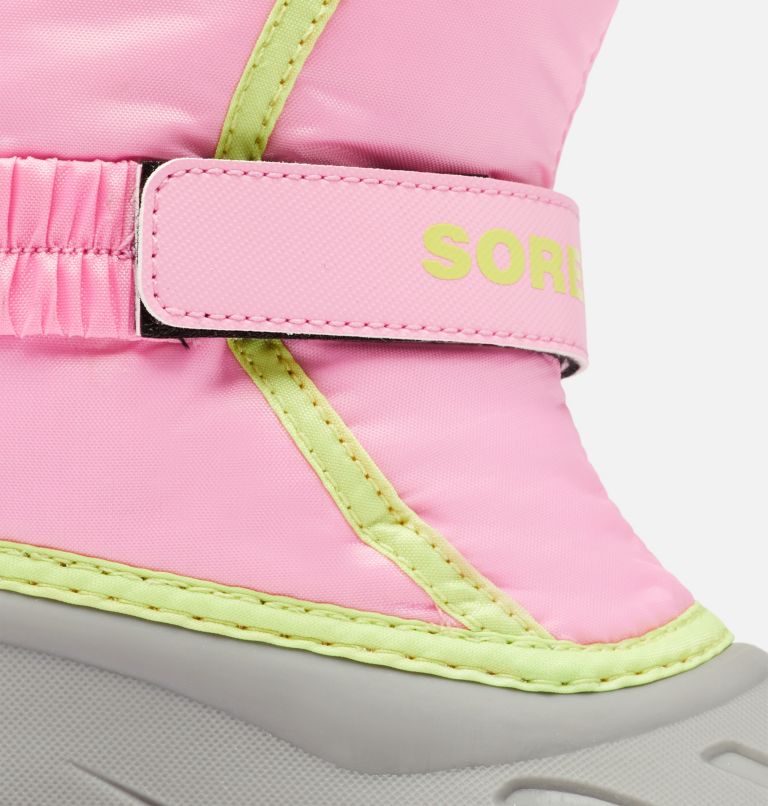 Thumbnail: Youth Flurry Boot, Color: Blooming Pink, Chrome Grey, image 7