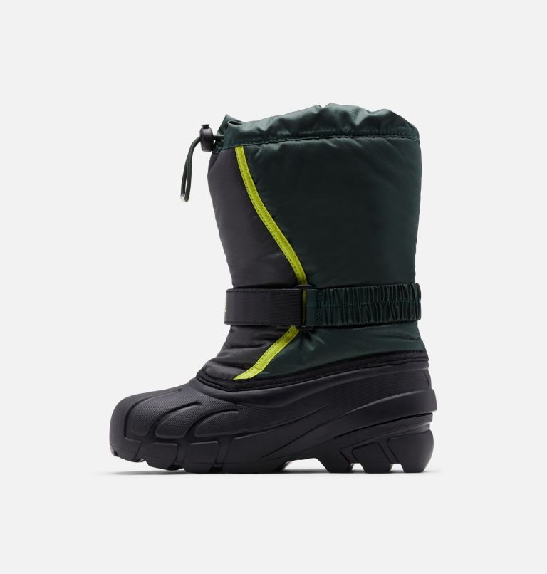 Kids' Flurry Snow Boot - 2023 COLLECTION, Color: Spruce, Grill, image 4