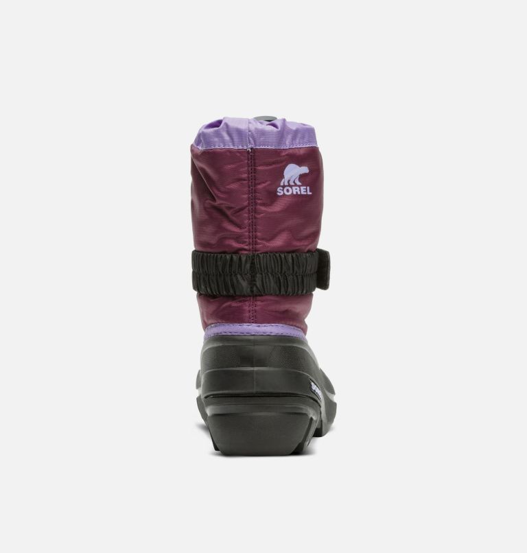 Thumbnail: Stivali da neve Flurry da bambino, Color: Purple Dahlia, Paisley Purple, image 3