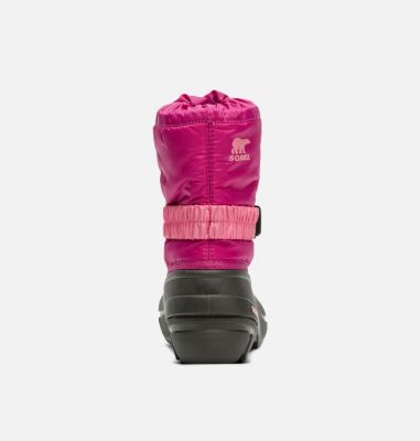 Kids' Flurry Snow Boot - 2023 COLLECTION, Color: Deep Blush, Tropic Pink, image 3