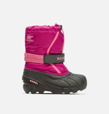 Kids' Flurry Snow Boot - 2023 COLLECTION, Color: Deep Blush, Tropic Pink, image 1
