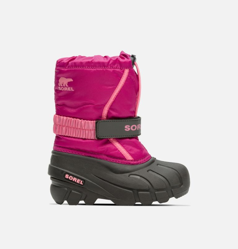 Children's Flurry Boot, Color: Deep Blush, Tropic Pink, image 1