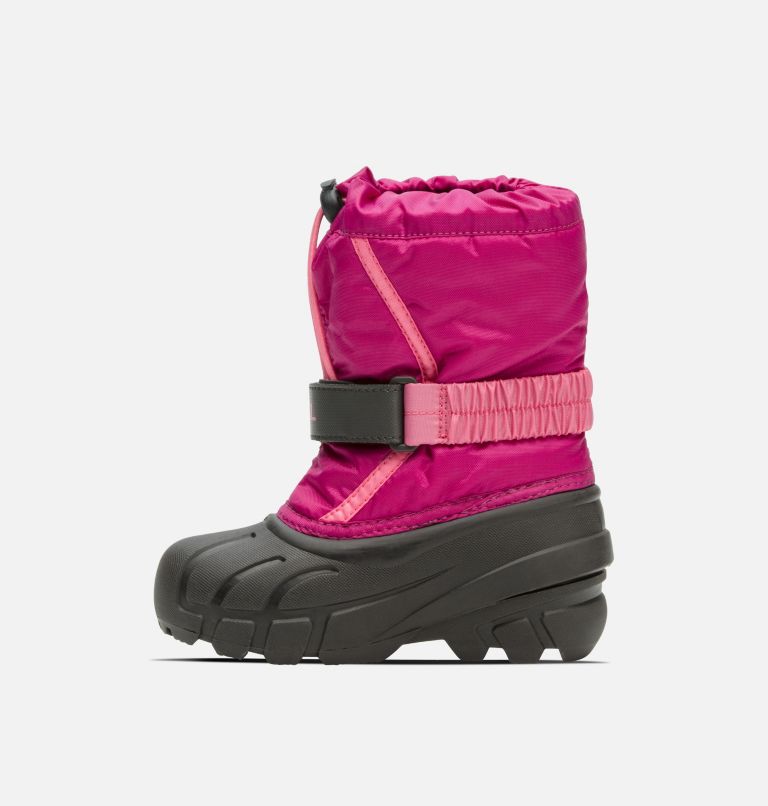 Children's Flurry Boot, Color: Deep Blush, Tropic Pink, image 4