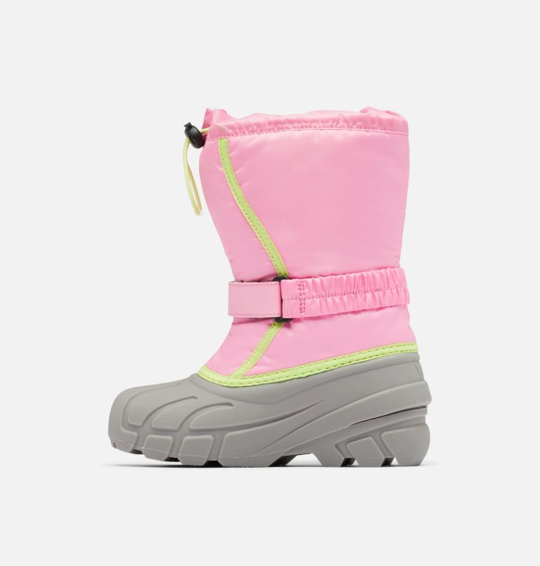 Children's Flurry Boot, Color: Blooming Pink, Chrome Grey, image 4