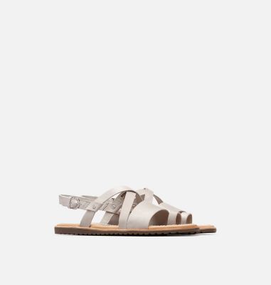 Women's Ella&trade; Criss Cross Sandal ELLA&trade; CRISS CROSS | 125 | 5, Dove, 3/4 front