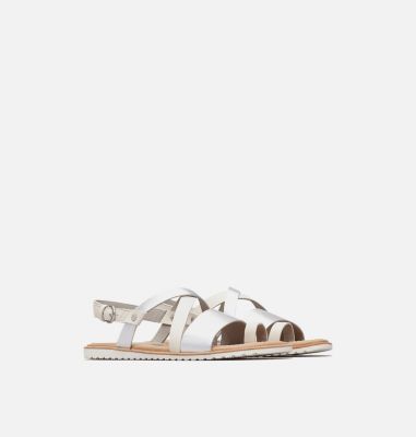 Women's Ella&trade; Criss Cross Sandal ELLA&trade; CRISS CROSS | 125 | 5, Sea Salt, 3/4 front