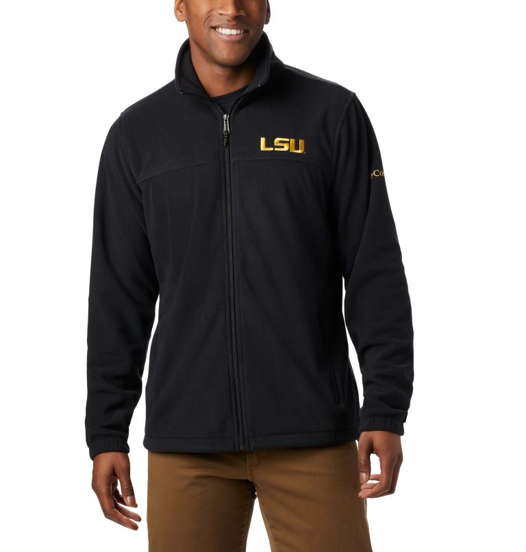 Men's Collegiate Flanker III Fleece Jacket - LSU, Color: LSU - Black, image 1