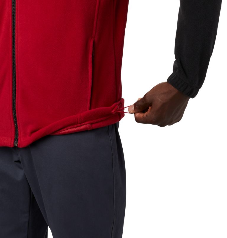 Thumbnail: Men's Collegiate Flanker III Fleece Jacket - Oklahoma, Color: OK - Black, Red Velvet, image 5