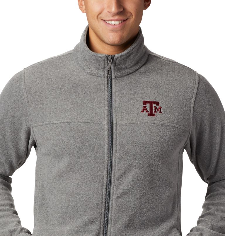Men's Collegiate Flanker III Fleece Jacket - Texas A&M, Color: TAM - Charcoal, image 3