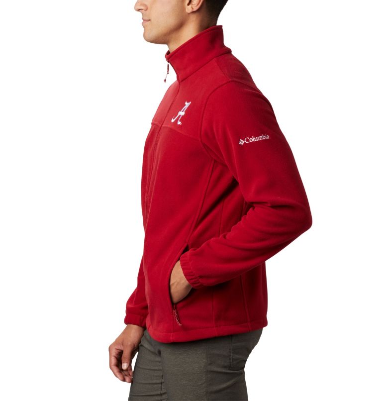 Thumbnail: Men's Collegiate Flanker III Fleece Jacket - Alabama, Color: ALA - Red Velvet, image 4