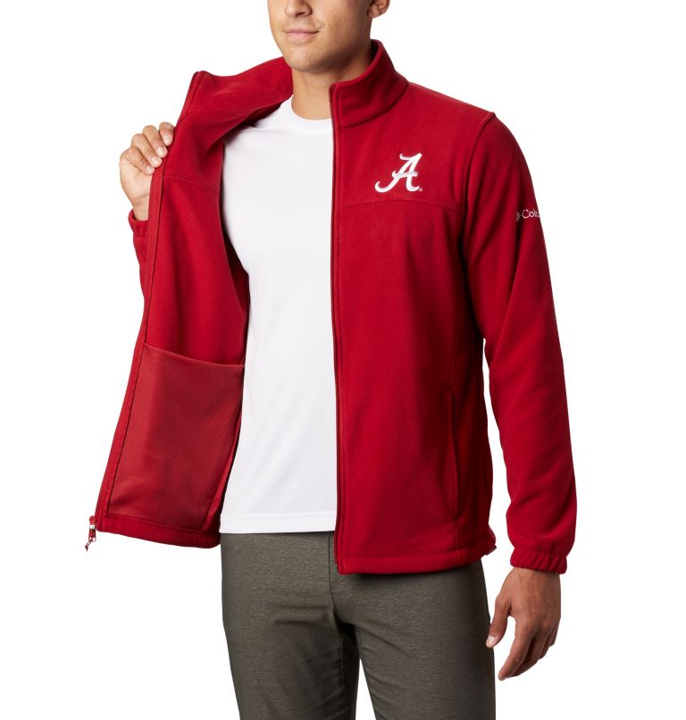 Men's Collegiate Flanker III Fleece Jacket - Alabama, Color: ALA - Red Velvet, image 5