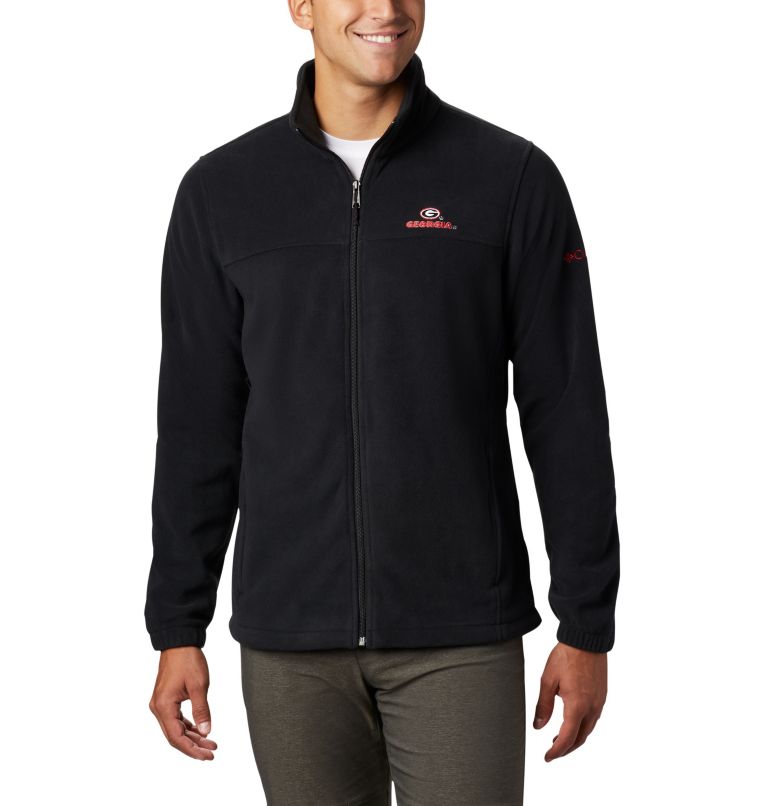 Men's Collegiate Flanker III Fleece Jacket - Tall - Georgia, Color: UGA - Black, image 1