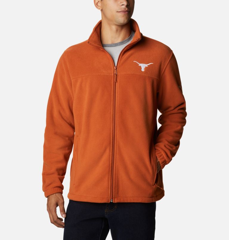 Men's Collegiate Flanker III Fleece Jacket - Tall - Texas, Color: TEX - Cedar, image 1