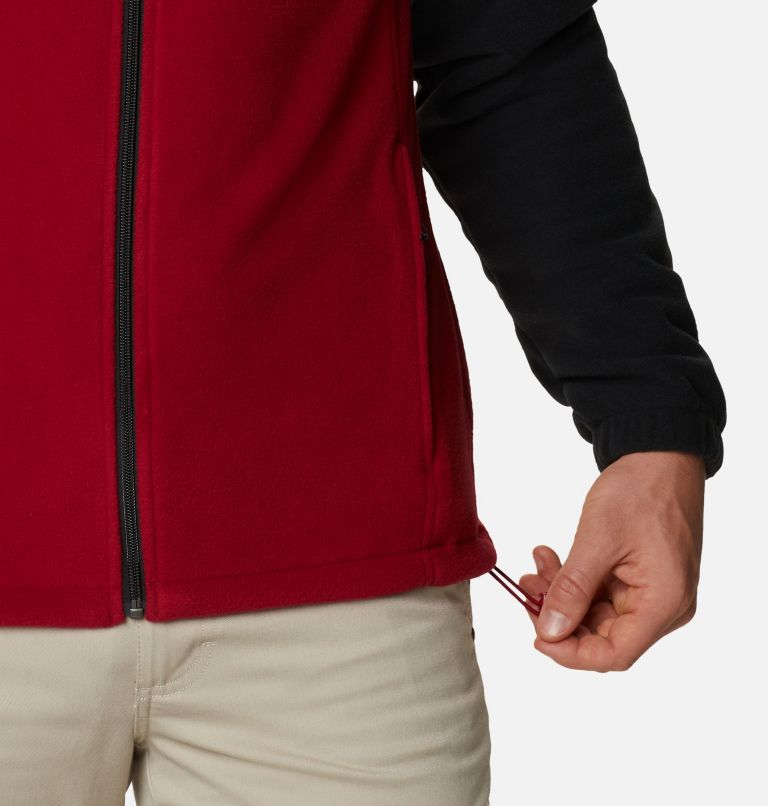 Men's Collegiate Flanker III Fleece Jacket - Tall - Alabama, Color: ALA - Black, Red Velvet, image 6