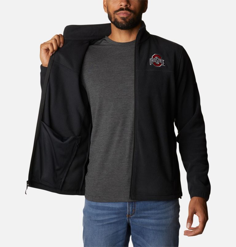 Men's Collegiate Flanker III Fleece Jacket, Color: OS - Black, image 5