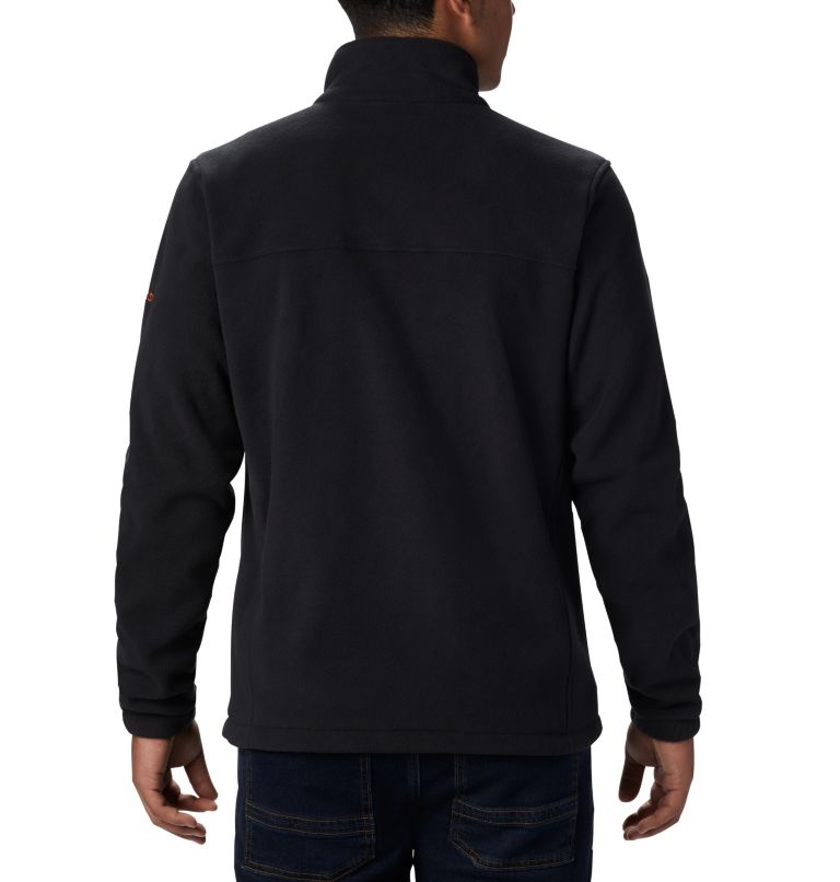 Thumbnail: Men's Collegiate Flanker III Fleece Jacket - Tall - Oregon State, Color: OSU - Black, image 2