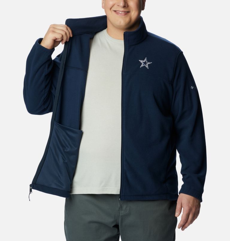 Men's Flanker III Fleece Jacket - Big - Dallas Cowboys, Color: DC - Collegiate Navy, image 5