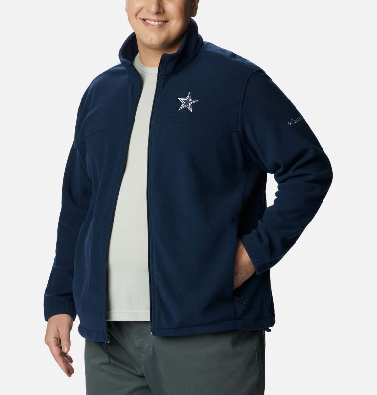 Men's Flanker III Fleece Jacket - Big - Dallas Cowboys, Color: DC - Collegiate Navy, image 7
