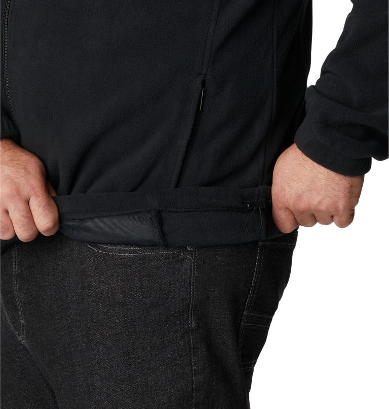 Thumbnail: Men's Collegiate Flanker III Fleece Jacket - Big - Georgia, Color: UGA - Black, image 6