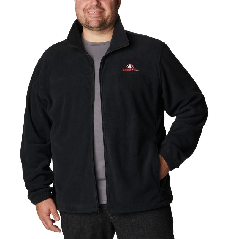 Men's Collegiate Flanker III Fleece Jacket - Big - Georgia, Color: UGA - Black, image 7