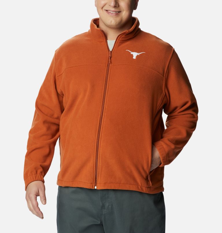 Men's Collegiate Flanker III Fleece Jacket - Big - Texas, Color: TEX - Cedar, image 1