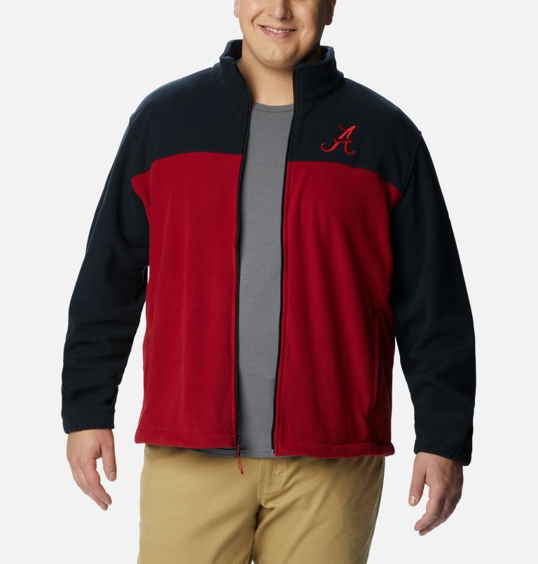 Men's Collegiate Flanker III Fleece Jacket - Big - Alabama, Color: ALA - Black, Red Velvet, image 7