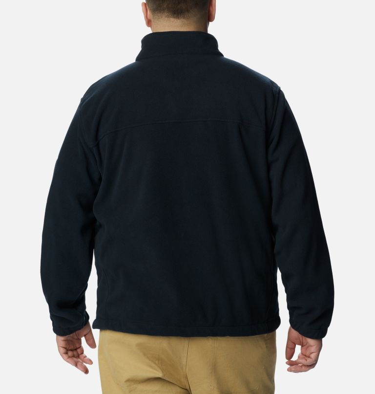Thumbnail: Men's Collegiate Flanker III Fleece Jacket - Big - Washington, Color: UW - Black, image 2