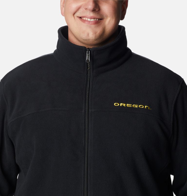 Men's Collegiate Flanker III Fleece Jacket - Big - Oregon, Color: UO - Black, image 4