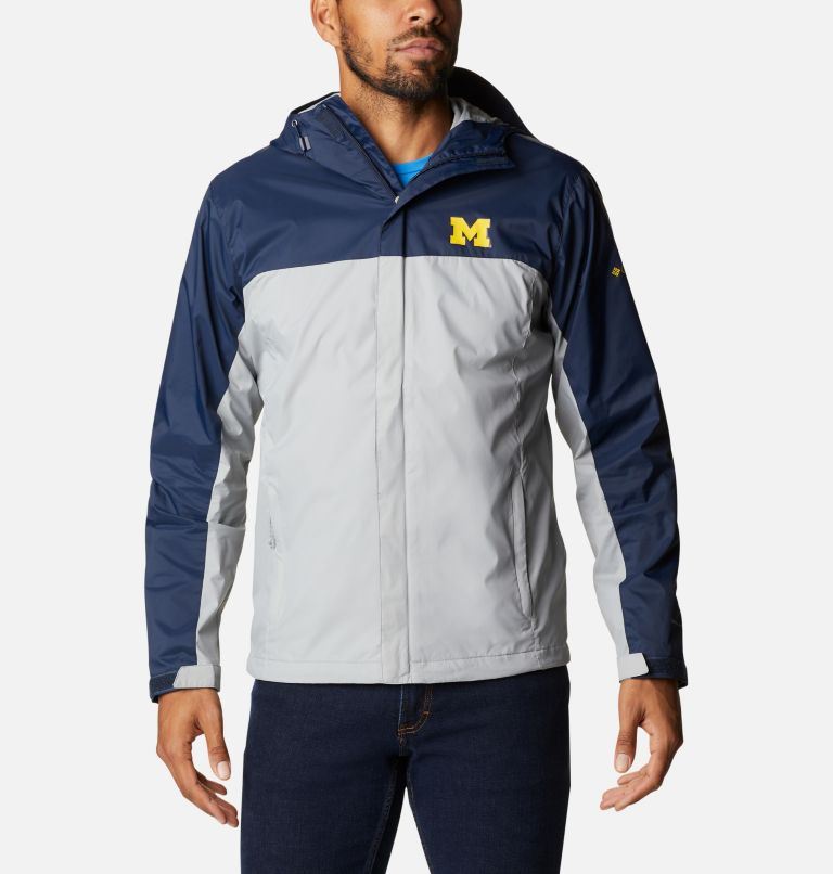 Men's Collegiate Glennaker Storm™ Rain Jacket - Michigan