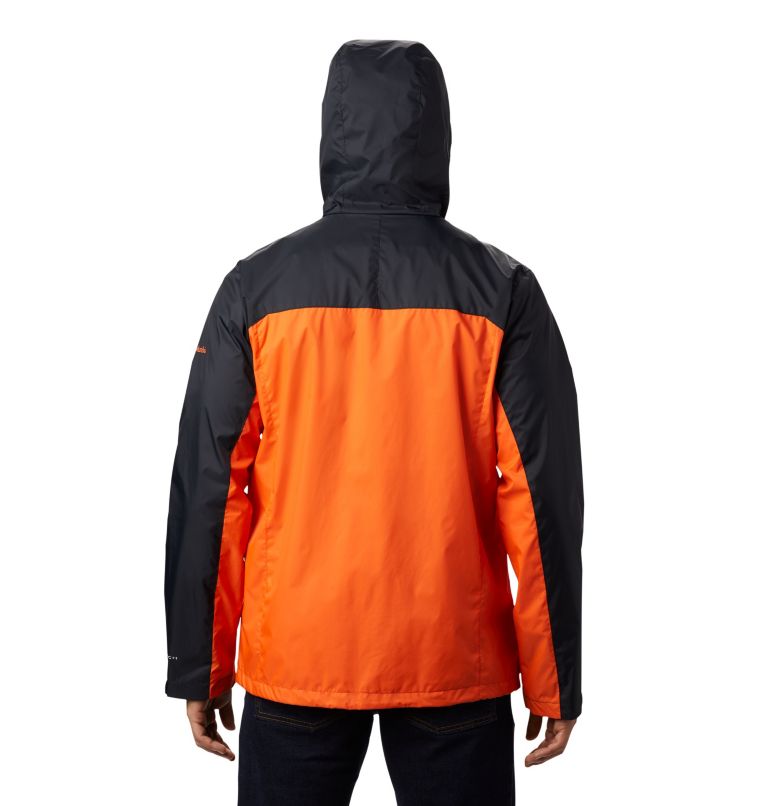 CLG Men's Glennaker Storm Jacket | 975 | XXL, Color: OSU - Black, Tangy Orange, image 2