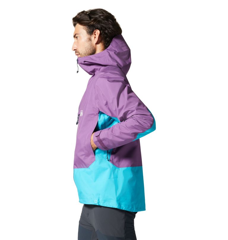 Men's Exposure/2 Gore-Tex Pro Jacket, Color: Cosmos Purple, image 3