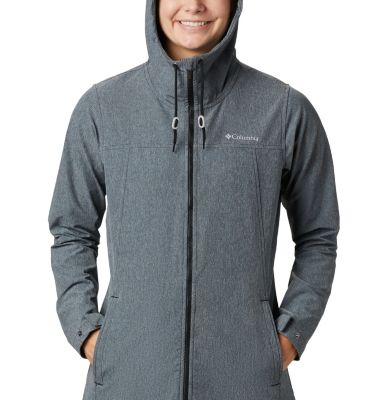 columbia long softshell jacket