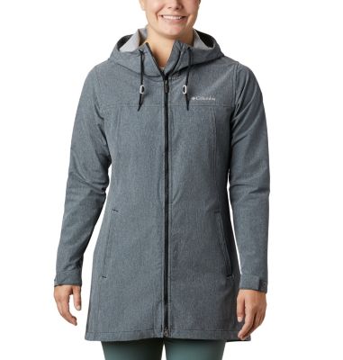 columbia long softshell jacket