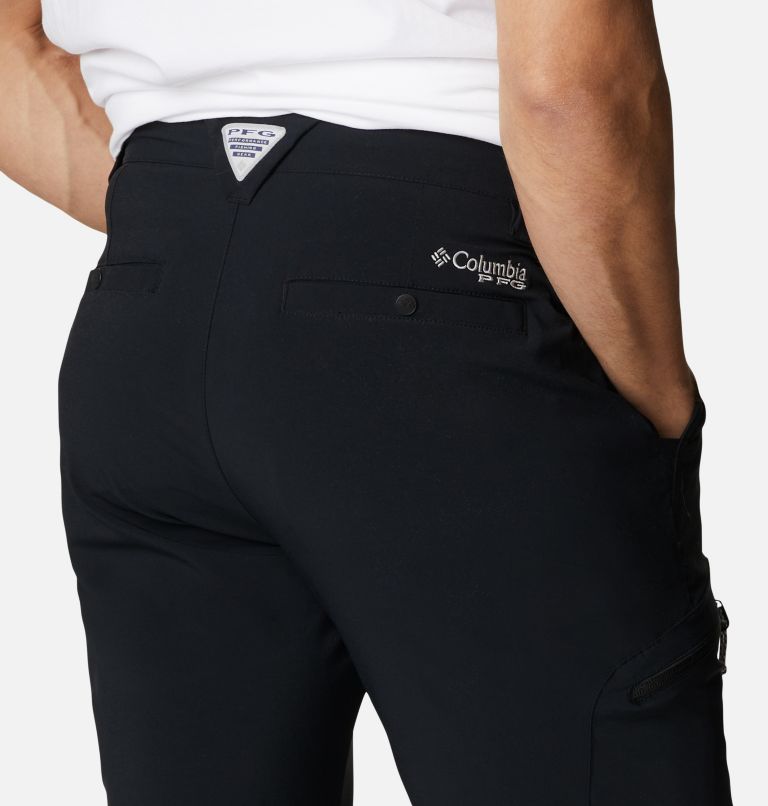 Men's PFG Terminal Tackle Pants, Color: Black, image 5