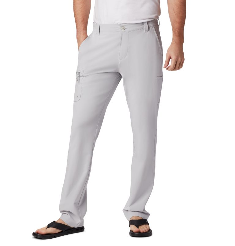 Men's PFG Terminal Tackle Pants, Color: Cool Grey, image 1