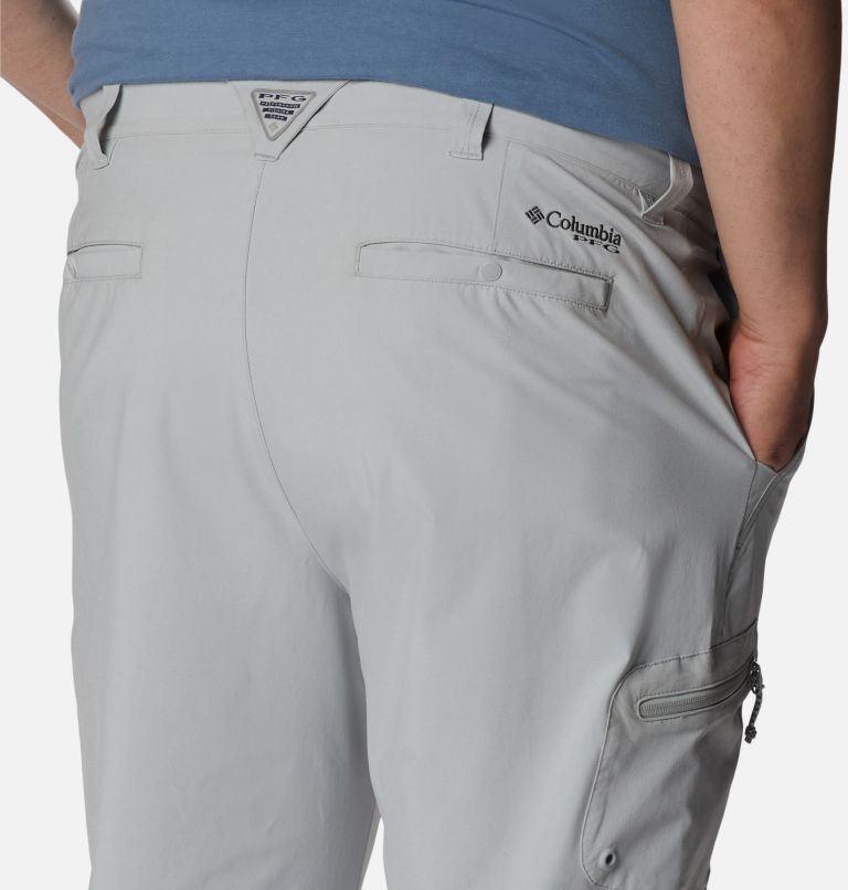 Thumbnail: Men's PFG Terminal Tackle Pants - Big, Color: Cool Grey, image 5