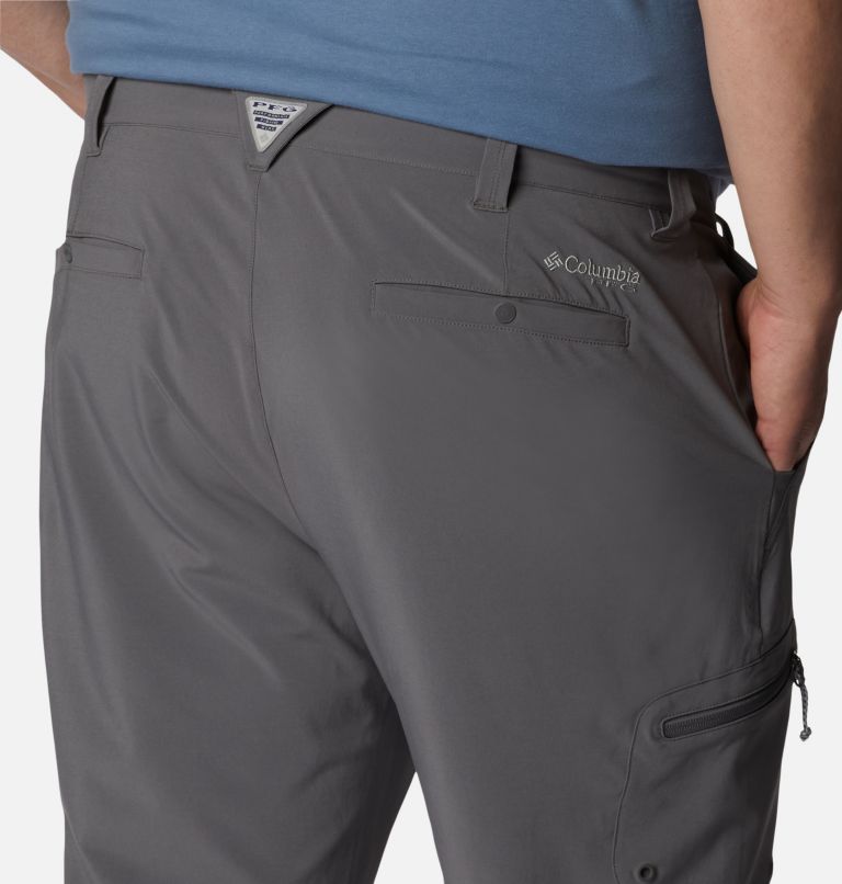 Thumbnail: Men's PFG Terminal Tackle Pants - Big, Color: City Grey, image 5