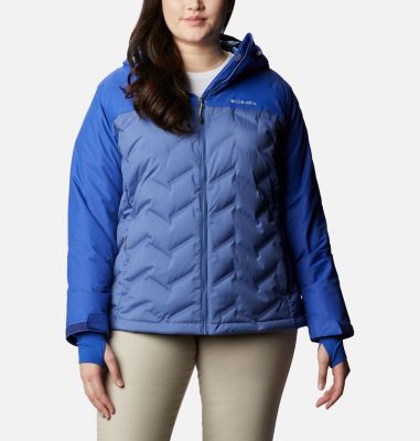 women's plus size columbia puffer jacket