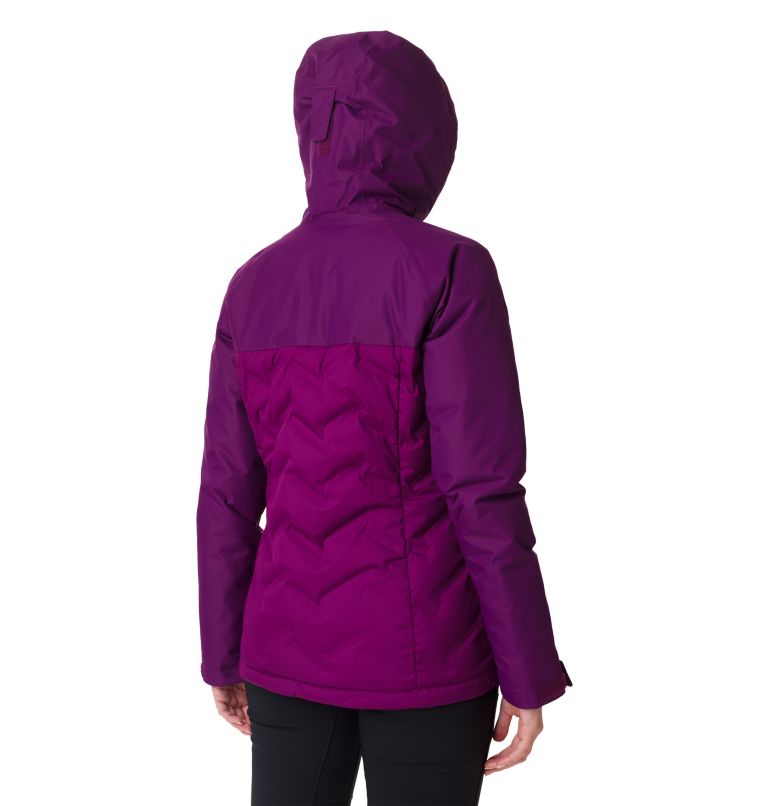 Women's Grand Trek Down Jacket, Color: Wild Iris, image 2