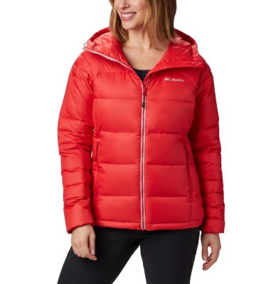 columbia hooded puffer jacket